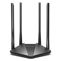水星无线路由器家用高速wifi 5g双频千兆速率路由器穿墙王大功率增强 百兆端口宿舍学生寝室D121