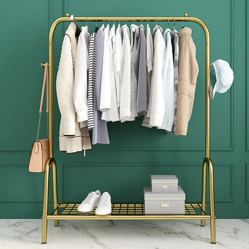 挂衣衣架晾晒晒衣架衣帽架落地室内卧室衣服架子置地
