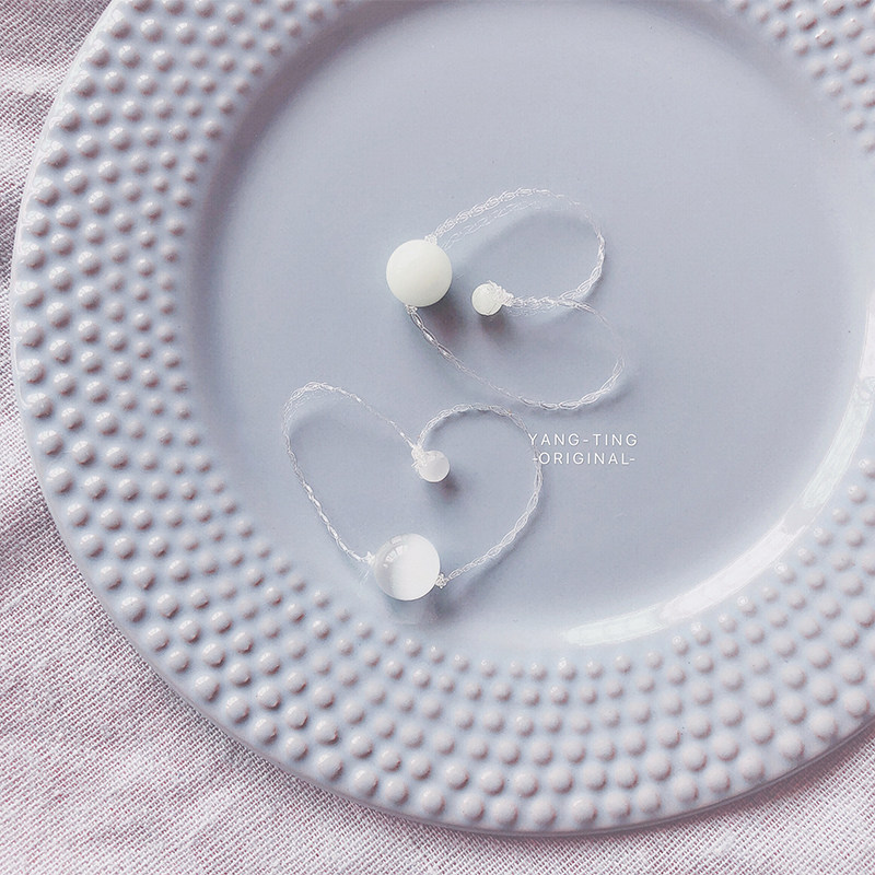 冰蚕珠天雷一部春花秋月何时了猫眼萤石赵露丝网剧同款夜光手链女