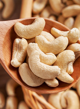 新货原味生腰果仁500g越南原装坚果