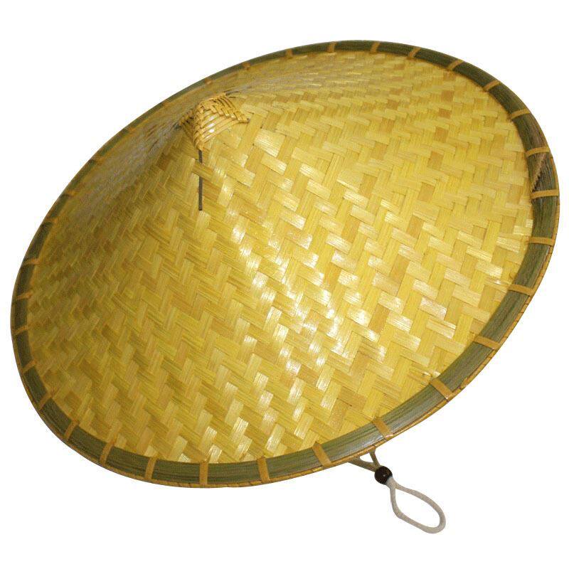 竹编编织加宽宽厚大帽草帽帽子老式男女凉帽帽子