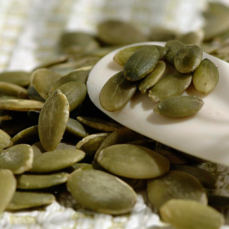 绿农品味博扬剥壳无壳原味有机南瓜籽仁生的去壳南瓜子450g