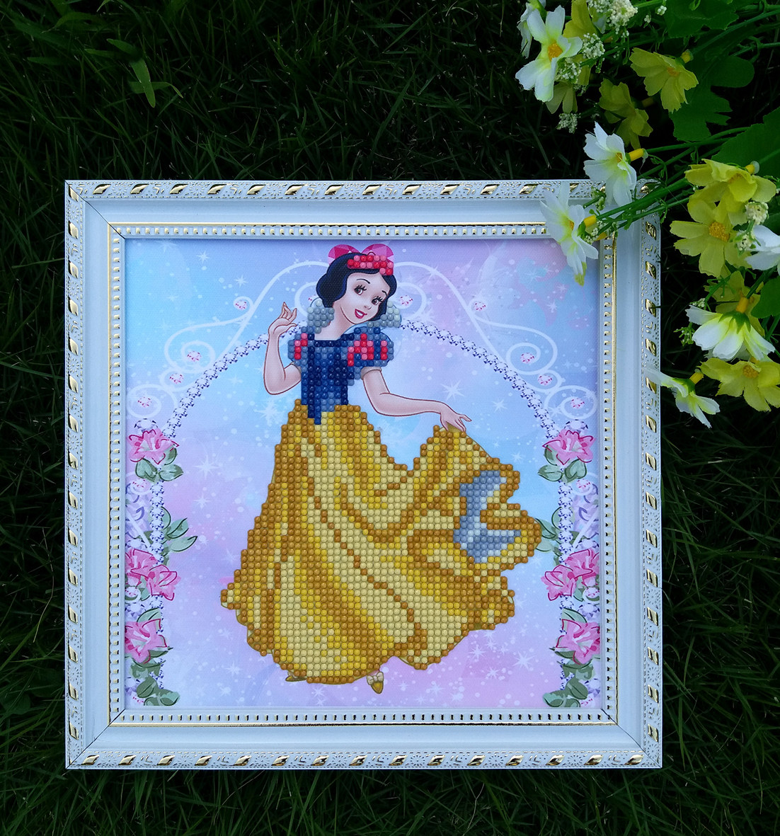 儿童白金钻石画 手工diy制作材料包点点画粘贴画小学生创意玩具