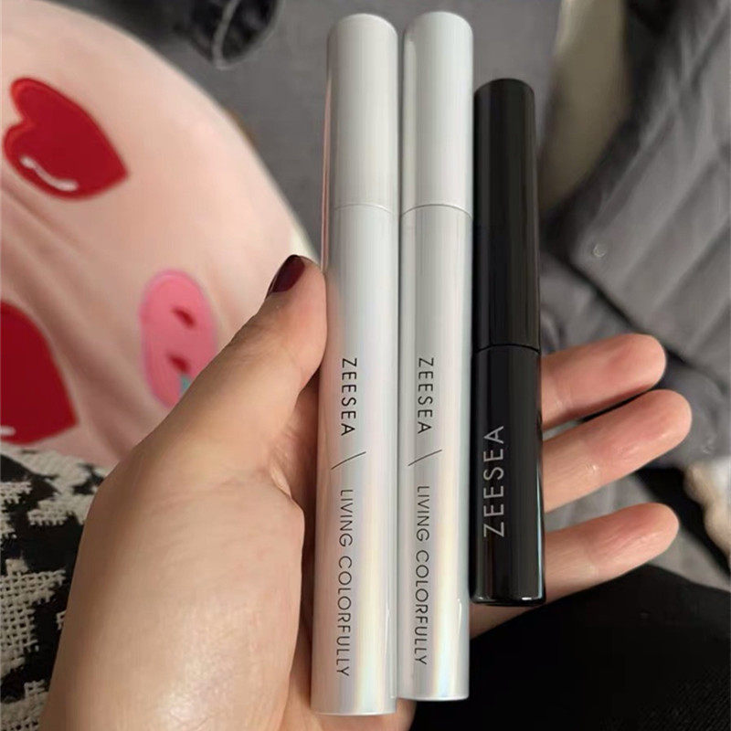 zeesea睫毛膏滋色女防水不晕染液细刷头长卷翘极加密睫毛膏