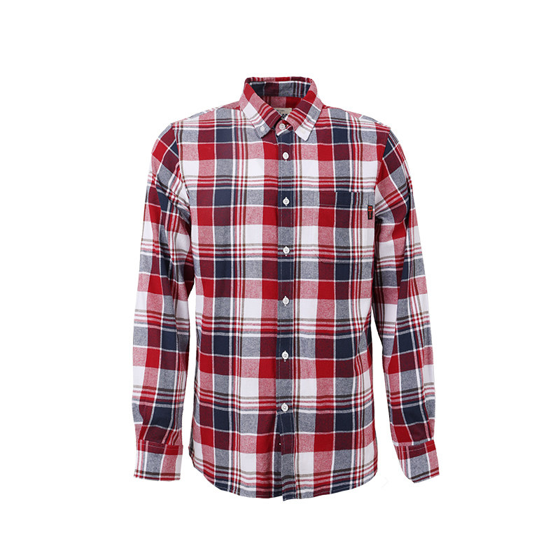 bescarol贝兹卡洛衬衫长袖2022秋季新款复古古格英伦风衬衫