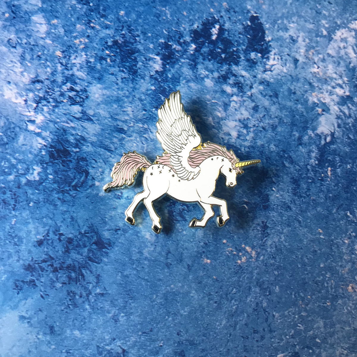 奇妙水岸独角兽高档珐琅徽章少女心日装饰礼品胸针