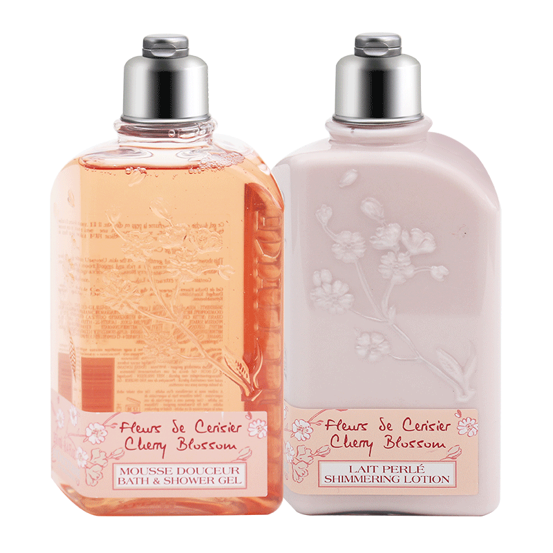 欧舒丹樱花润肤露全身补水保湿滋润润香体女身体身体护理套装