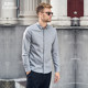 English 2021 new spring men's shirt long-sleeved slim casual Korean trend English 2021 new spring men's shirt long-sleeved slim casual Korean trend