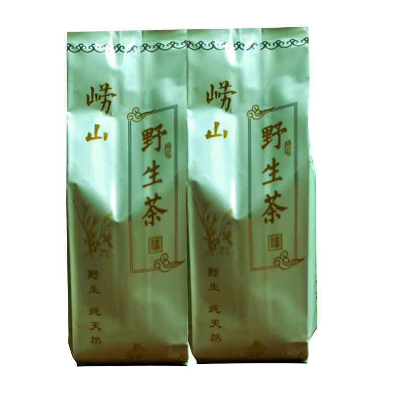 2020新茶崂山野生茶甘枣叶茶青岛野茶崂山芊罗深山采摘野生茶