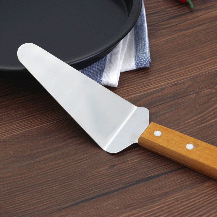 披萨铲蛋糕铲子不锈钢三角起酥铲刀蛋糕切刀厨房用具烘焙工具 - 乐奇