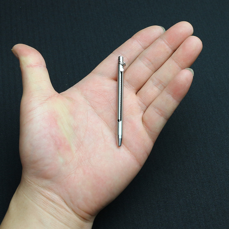 edc钛合金牙签隐藏伸缩防狼暗器便携武器剔牙其他防护救生装备