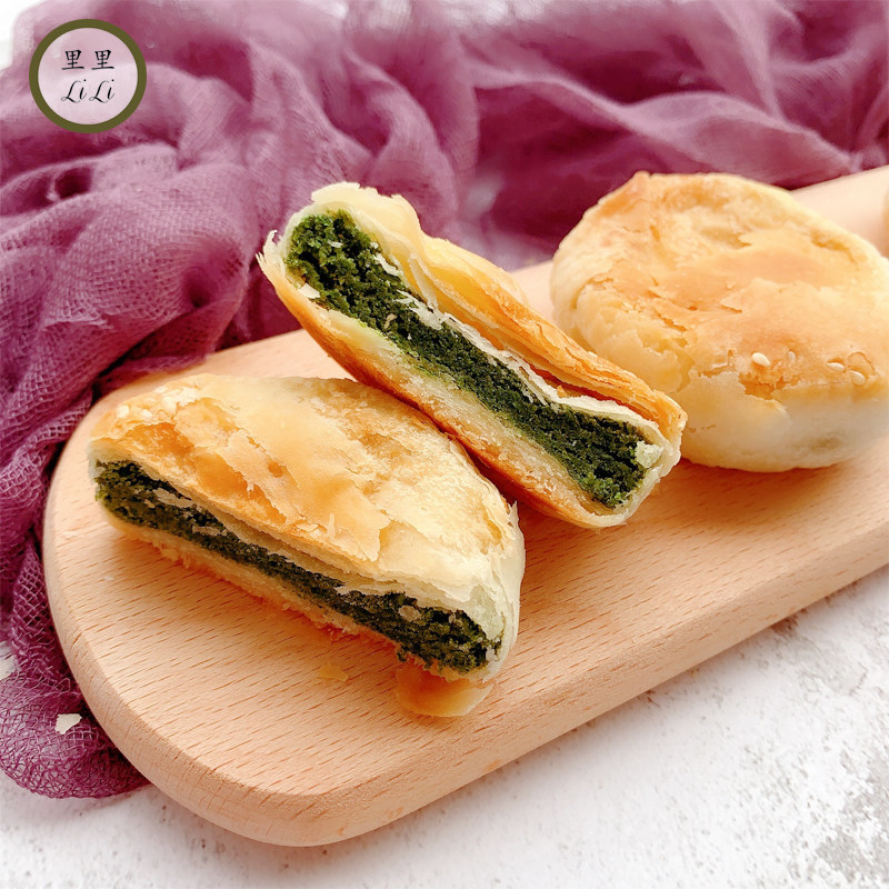 包邮海苔饼中秋月饼台州临海紫阳特产传统手工传统中式糕点