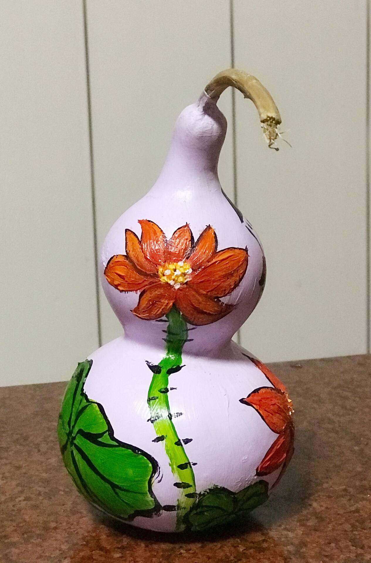 葫芦儿童幼儿园创意美术材料彩绘diy画画手绘葫芦