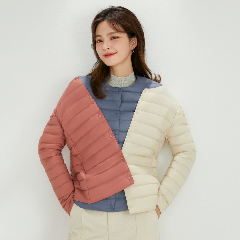 羽绒服女超轻薄短款内穿压缩便携式轻便内胆2021年