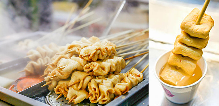 波浪50串鱼卷日韩国泰立圆墨鱼香肠关东煮热鱼丸