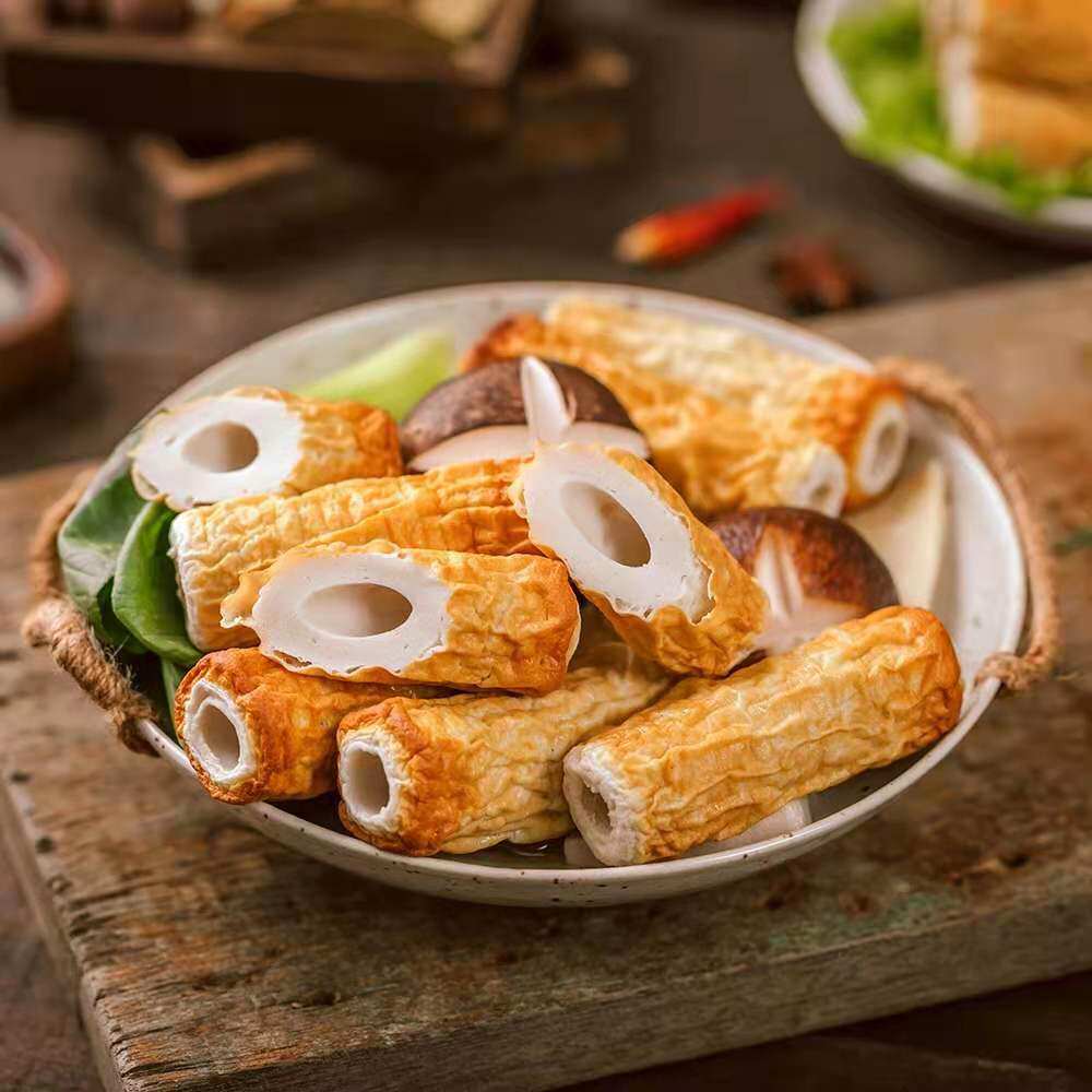 全烧竹轮600克20个荣成成泰关东煮食罗森711串鱼丸