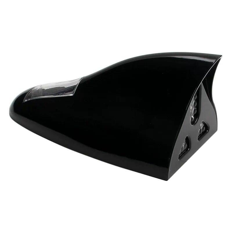 鲨鱼天线太阳能闪灯汽车收音改装改装车车顶鱼鳍车用天线