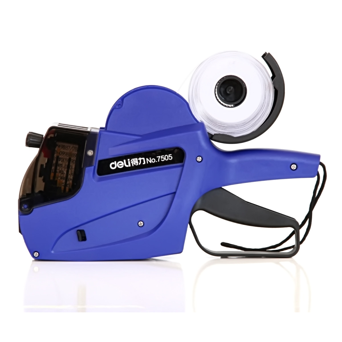 包邮得力双排打价机10位打码机进口墨头标价机打价打码机