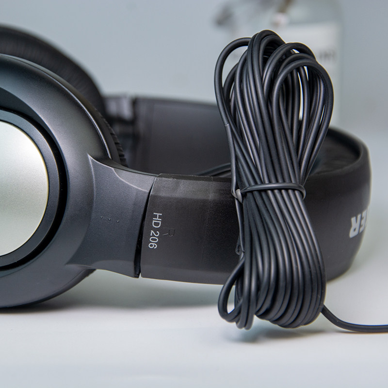 sennheiser森海塞尔hd206监听头戴有线耳机通用降噪游戏电竞头戴耳机