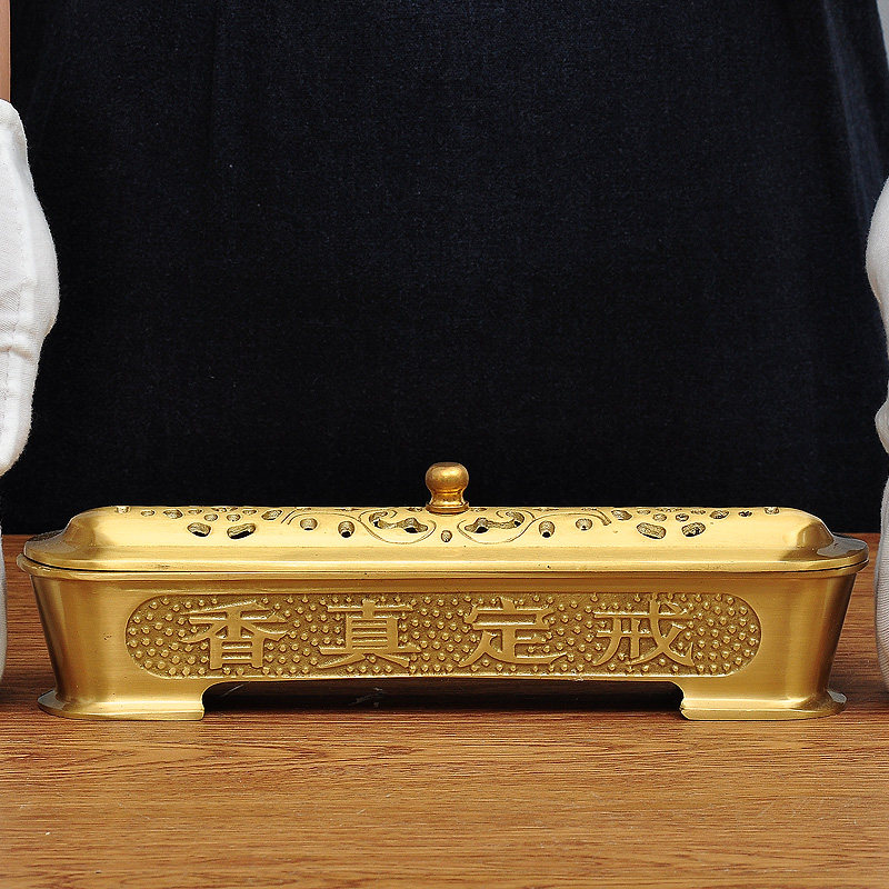 香炉供奉铜卧纯铜大号家用室内居室卧室供佛香薰炉