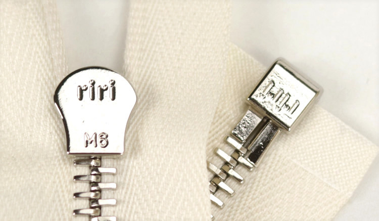 正品瑞士ririm6单头开口皮衣夹克羽绒服拉链拉链