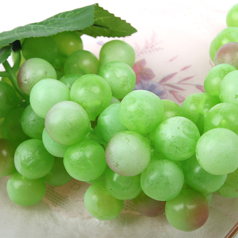 装饰假葡萄 塑料花提子水果模型道具装饰水果品塑料仿真葡萄