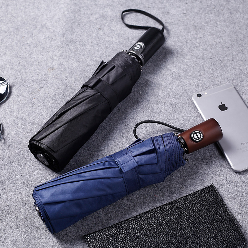 lotosblume十骨加大防晒防紫外线双人全自动折叠防风风暴伞