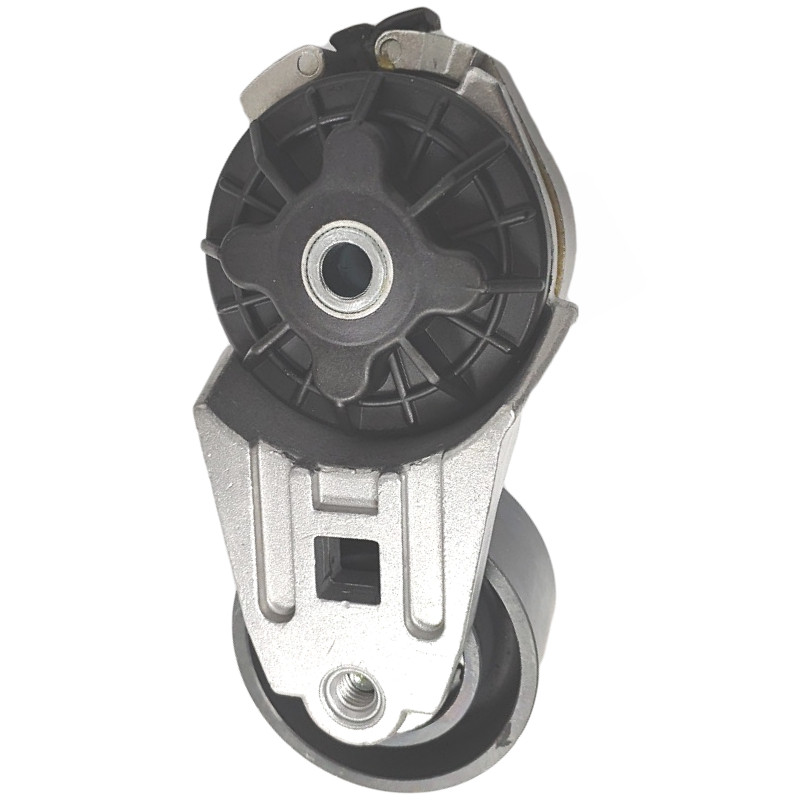 适配重汽豪沃自卸自动涨紧轮vg2600060313皮带压带轮原厂涨紧轮