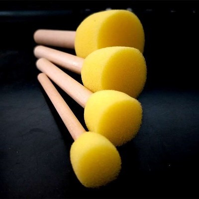 拓印棒工具美术海绵棒锤吸水海绵拍儿童绘画工具蘑菇头印章券后价