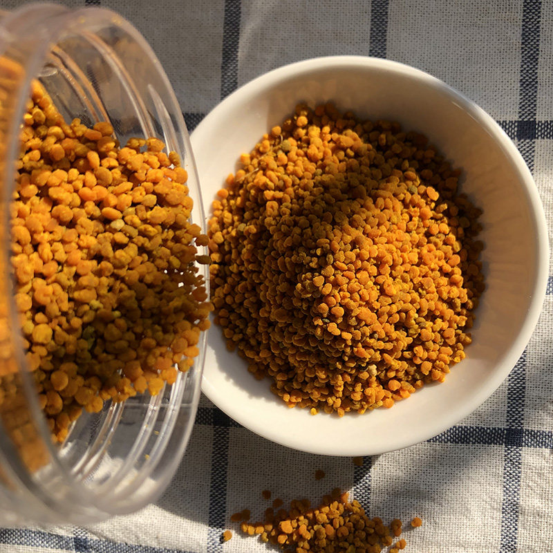 野菊花蜂花粉深山野生纯正天然食用自然成熟非破壁蜂花粉端午节礼