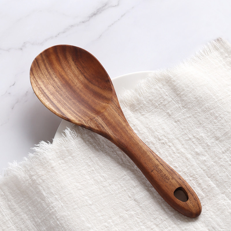 饭勺木制小木木勺木质天然米饭勺子不粘锅专用饭勺