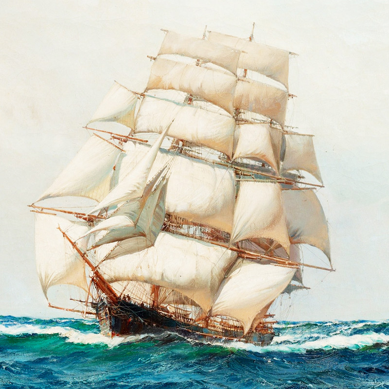 一帆风顺装饰画欧式古典油画客厅玄关走廊竖版挂画现代装饰画