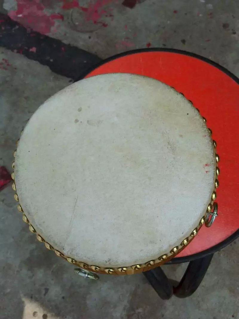 5寸战鼓白茬鼓音鼓高音鼓扁鼓堂鼓6寸牛皮椿木堂鼓