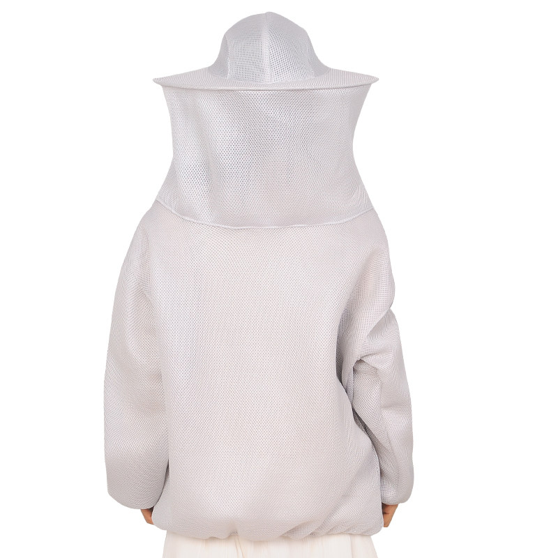 蜜蜂衣半身全透气养蜂衣加厚3d网孔镂空透气蜜蜂防护服防蜂帽包邮