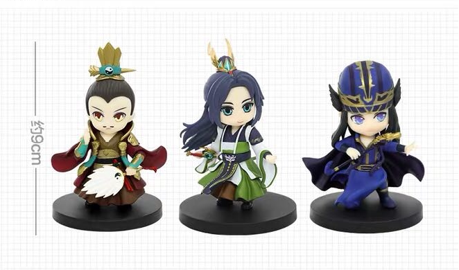 正版三国杀谋定天下手办司马懿陆诸葛亮摆件公仔周边手办