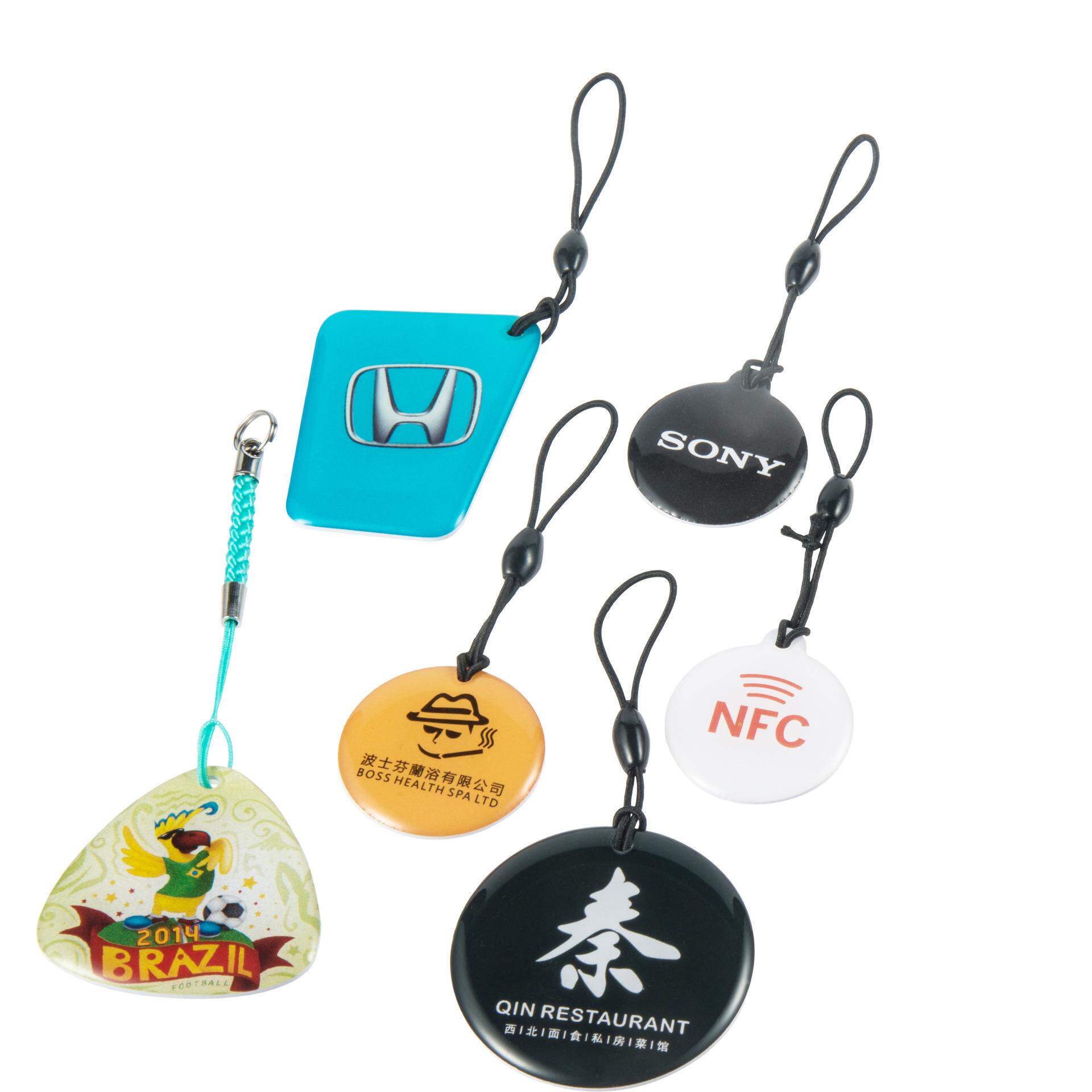 定制制作滴胶迷你非标异形感应式钥匙扣卡通水晶ic卡