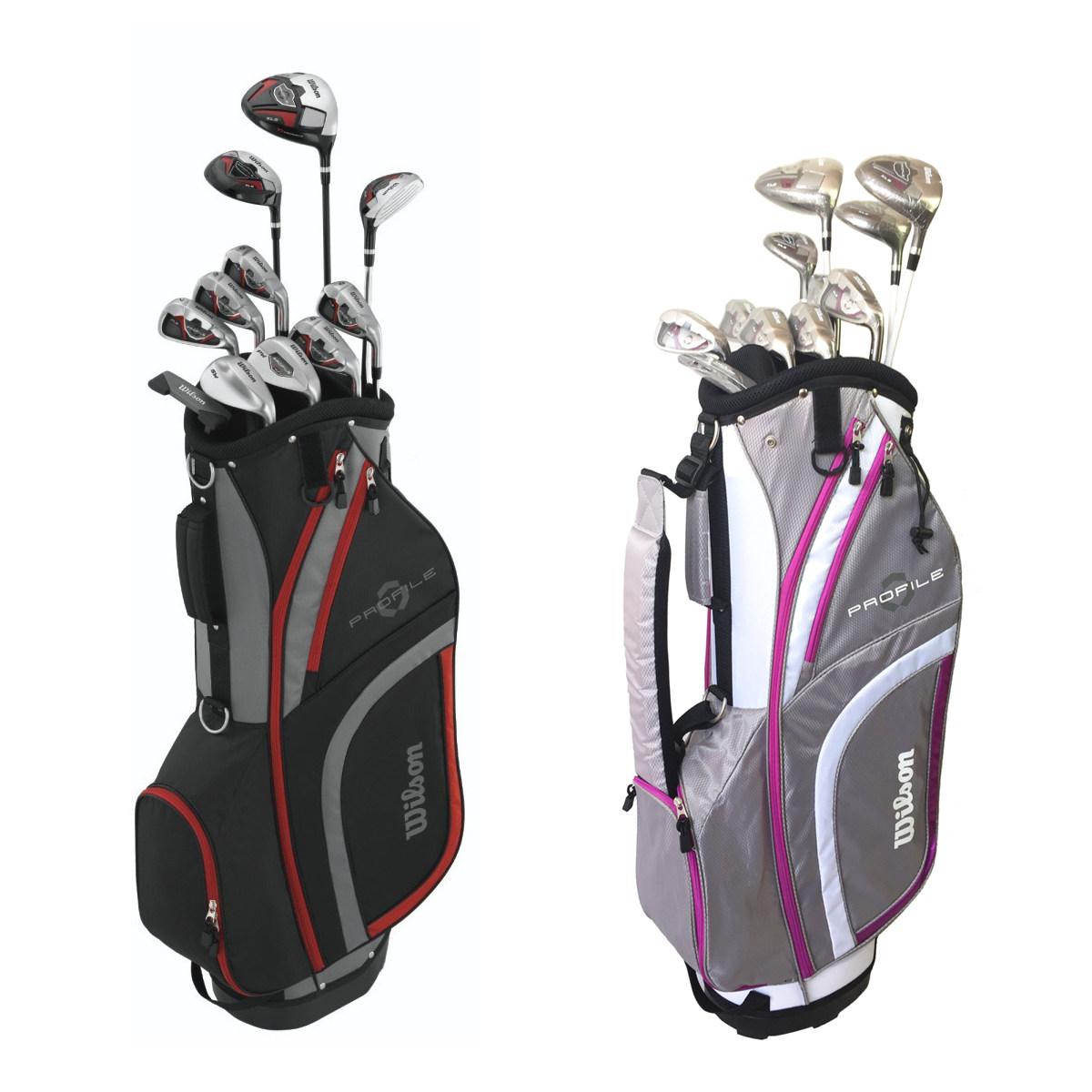 套杆wilson威尔胜高尔夫proflie初学者练习全套球杆男女高尔夫球杆