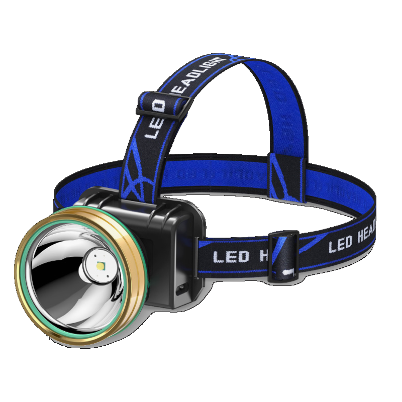 充电便携头戴手电筒寝室煤矿头灯聚焦强光车载头灯