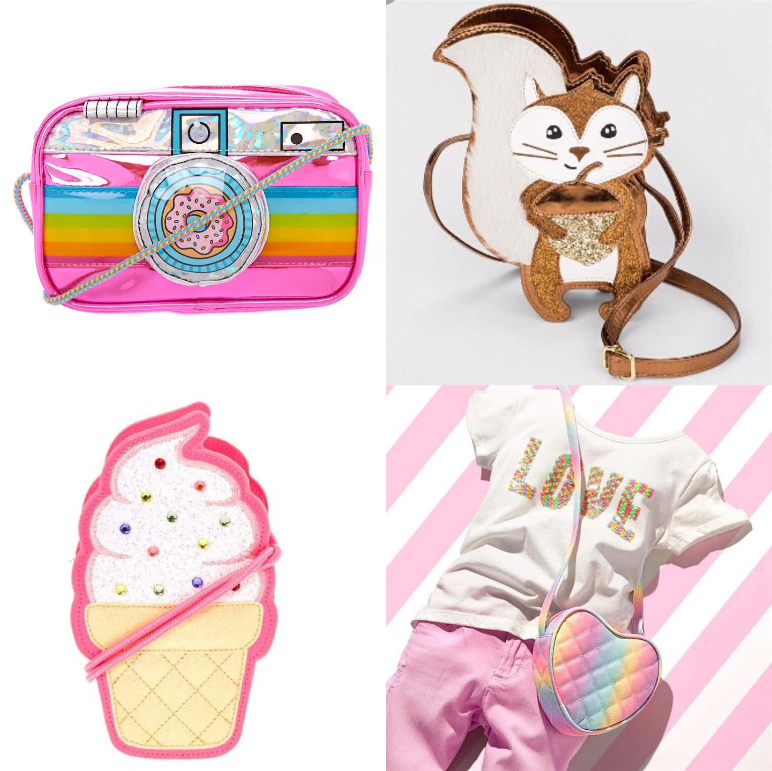 蝴蝶彩虹背包包背包小孩英国儿童包小孩女童独角兽包包