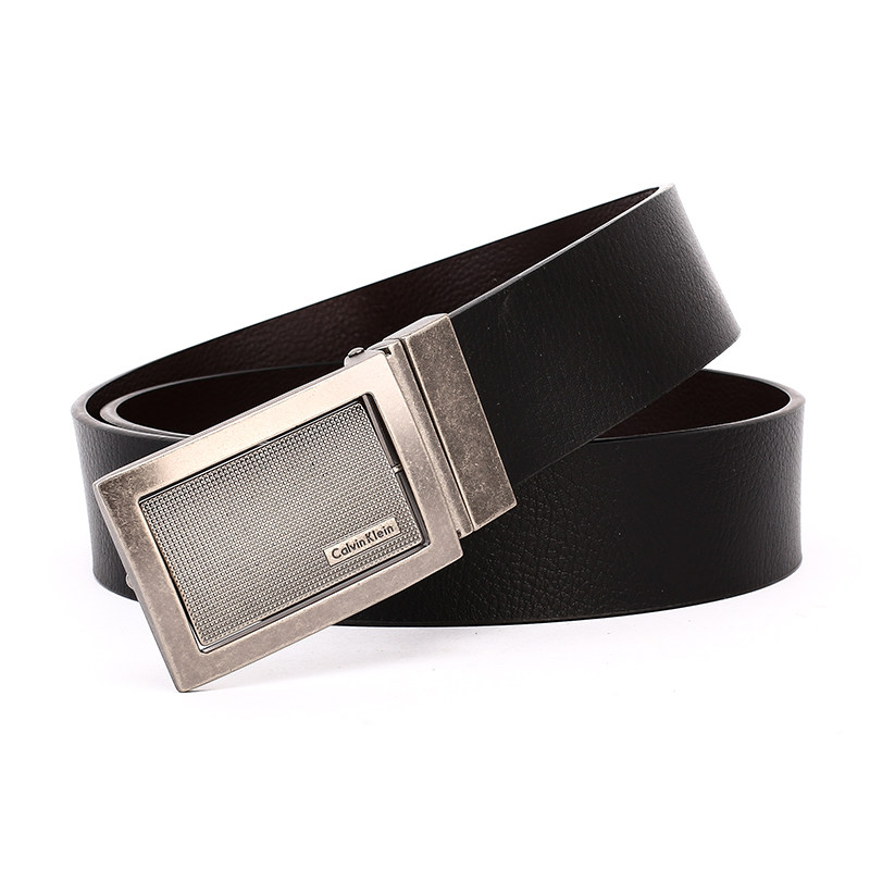 calvinklein卡尔文克雷恩ck男士旋转扣双搭商务经典男士皮带腰带