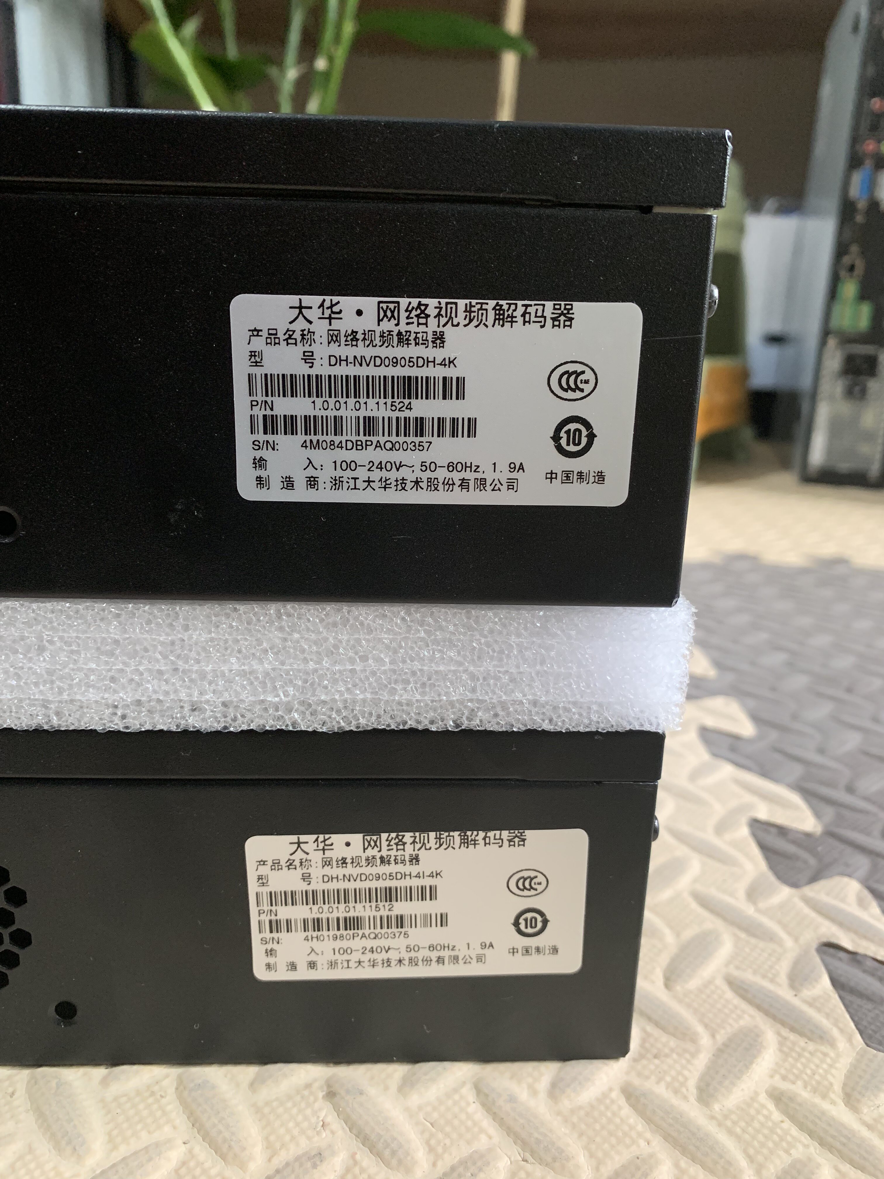 二手dh-nvd0905dh-4k4i-4k大华9路4k视频解码器编码充新安防配件