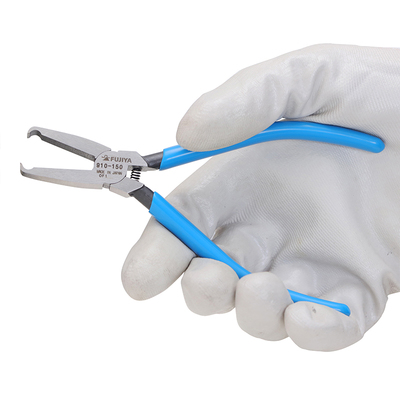 日本田岛平口顶切钳迷你小夹钳拔拉链齿钳木工起钉钳修鞋钳子工具