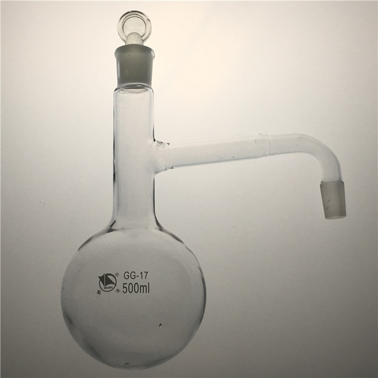 全玻蒸馏器/装置 标准口蒸馏烧瓶500ml1000ml 冷凝管配套蒸馏装置