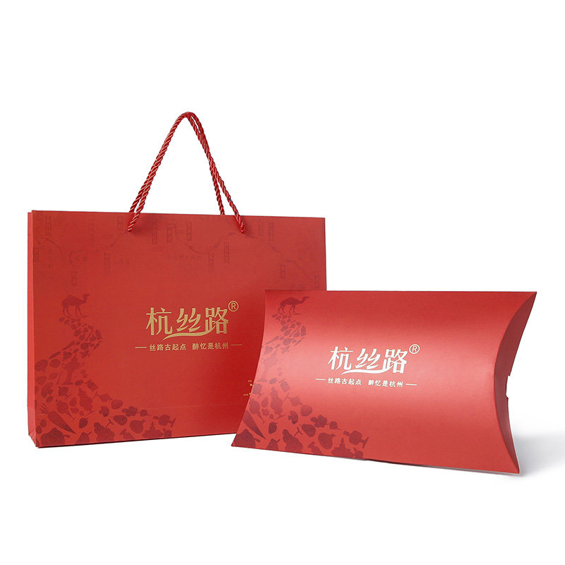 杭丝路 杭州丝绸纱巾品牌丝巾披肩盒子围巾袋送礼盒装 包装 礼物女