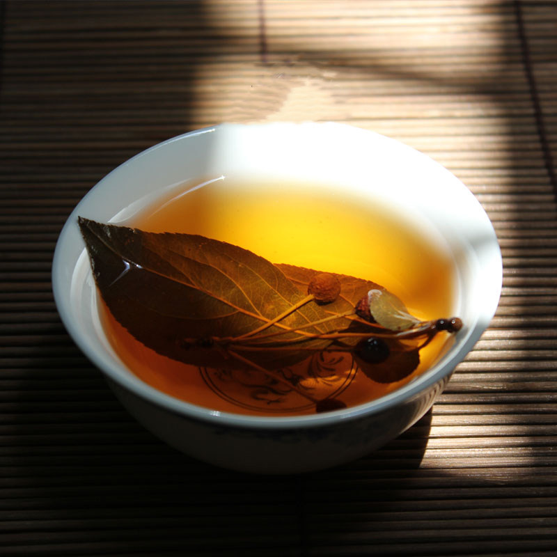 宜昌凝清茶三皮罐野茶花红茶叶三匹罐湖北凉茶海棠叶茶250克包邮