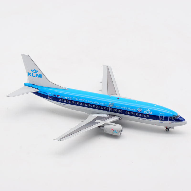 现货klm荷兰航空波音b737-300ph-bdd客机模型xx20139飞机模型