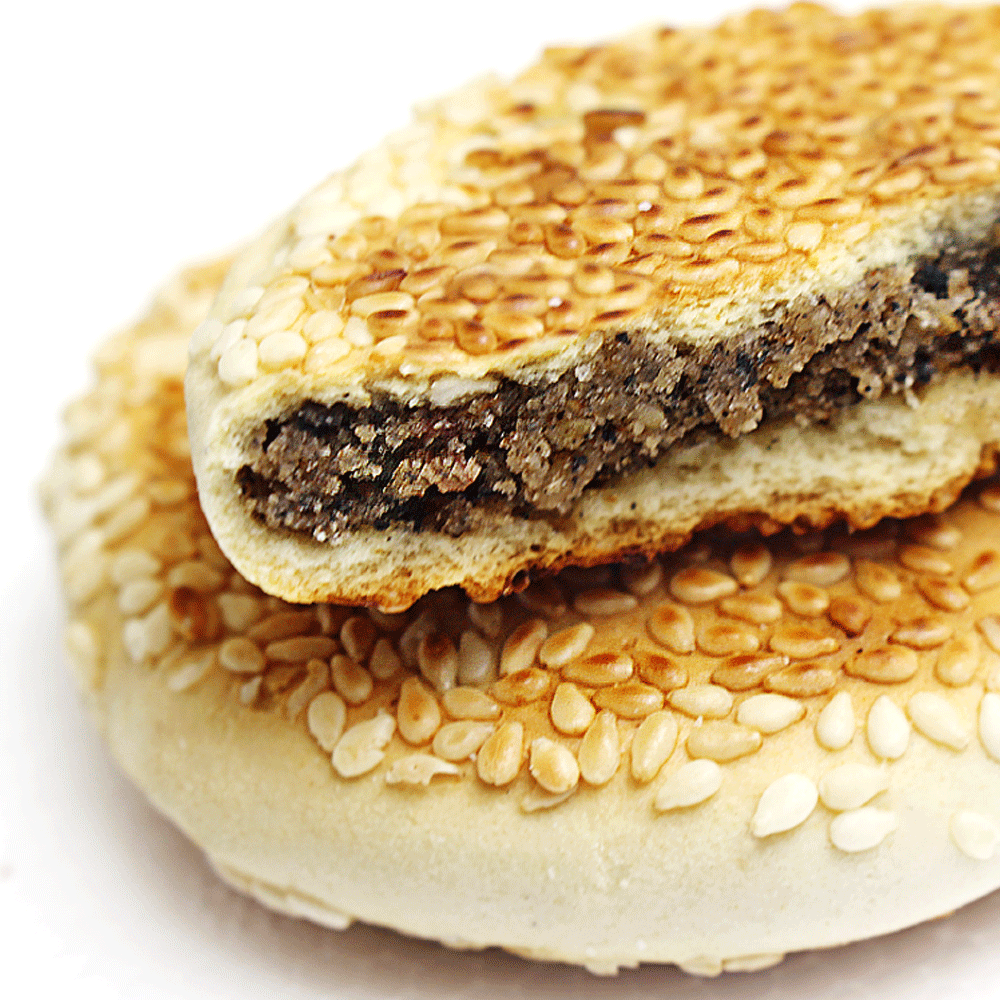 【官方直供】湖北特产黄石老四门燕麦港饼喜饼小吃结婚糕点芝麻饼