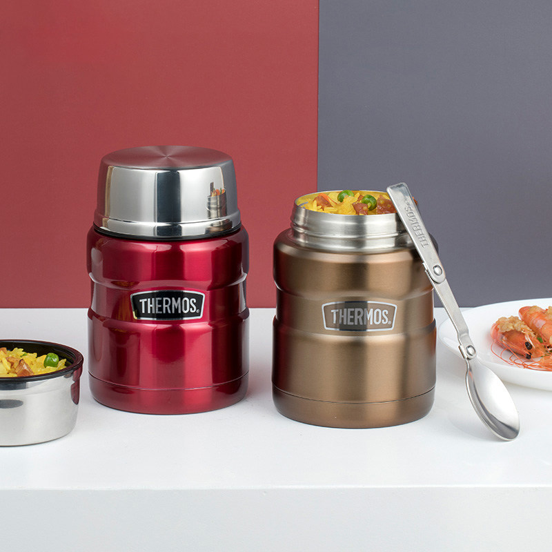 膳魔师焖烧罐焖烧杯不锈钢保温杯男女儿童保温便当保温杯