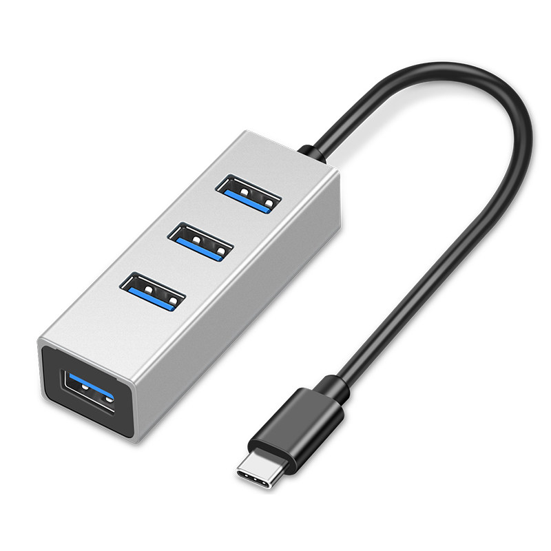 扩展誉拓笔记本电脑接口typec转换器高速usp集线器多功能usbhub