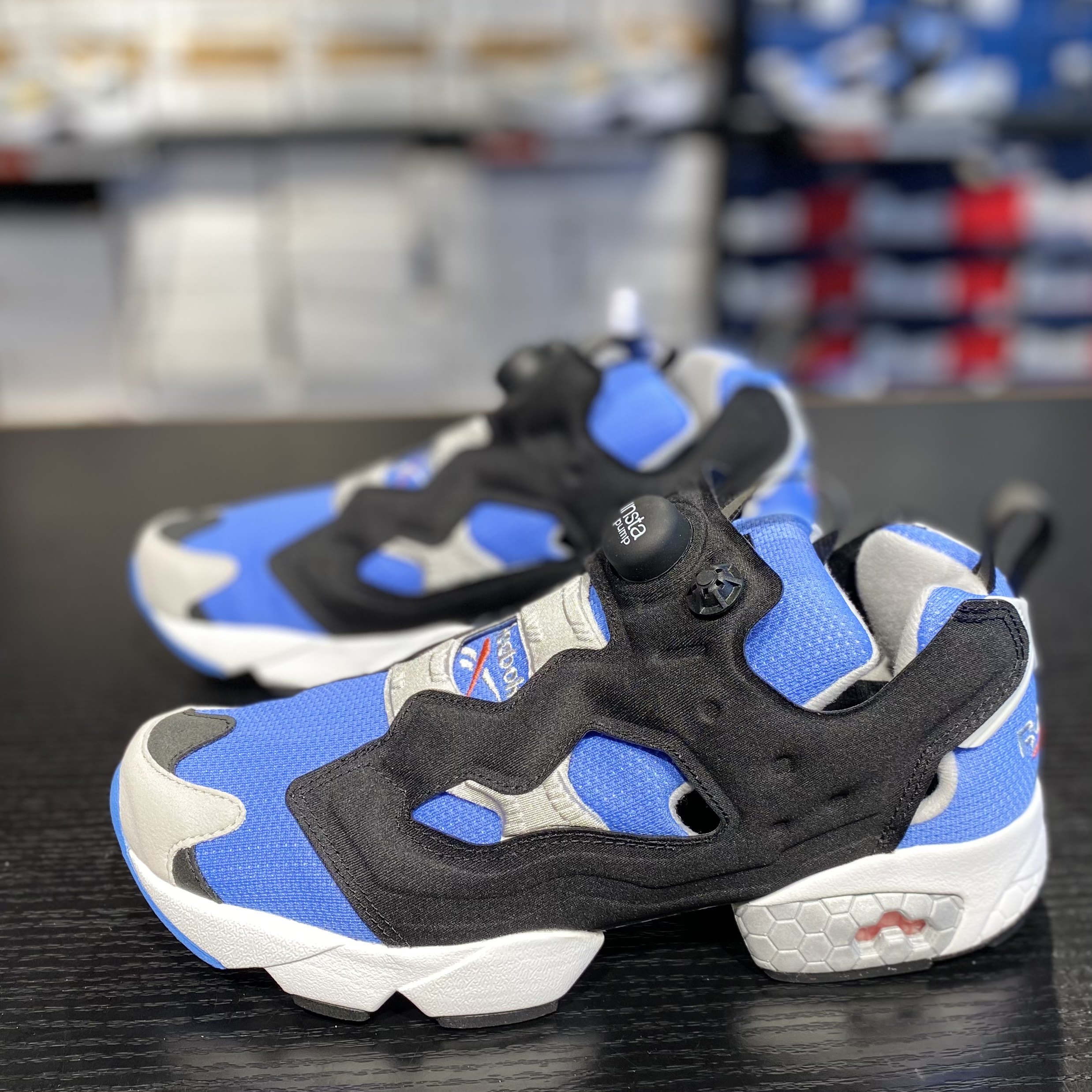 锐步reebokinstapumpfury25周年男女充气休闲跑步m48756跑步鞋